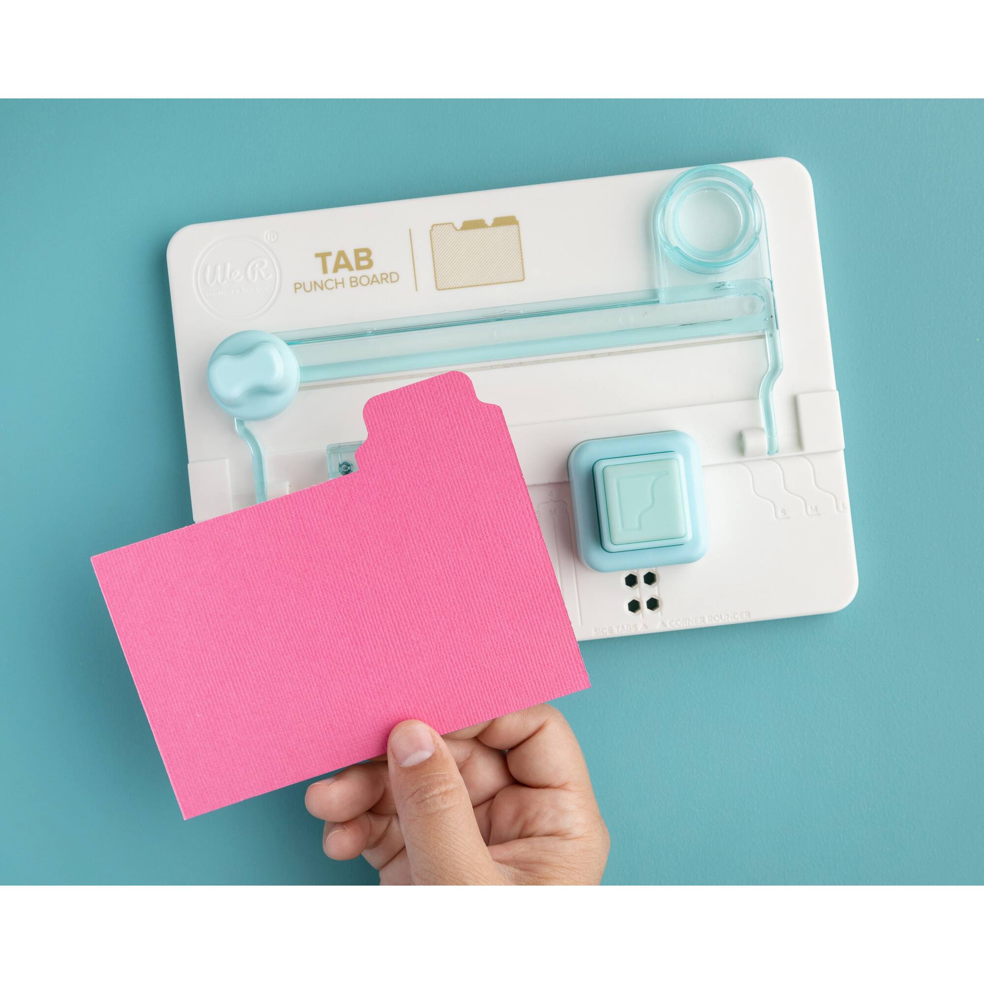 We R Memory Keepers® Tab Punch Board, 8.51" x 9.26